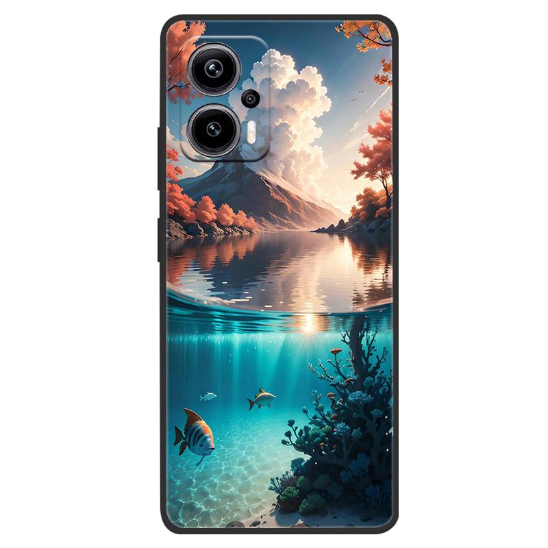 For Xiaomi Redmi Note 12T Pro Cases Soft Silicone Back Case For Redmi Note 12T Pro tpro Phone Cover Black Bumper TPU Funda Coque