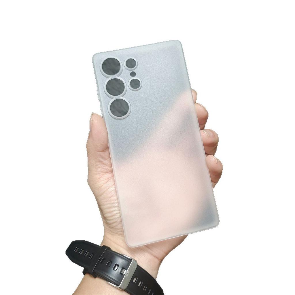 S25ultra Ultra Thin PP Does Not Yellow for Samsung S23u Transparent Mobile Phone Case S24 Hard Shell Plus Matte S22