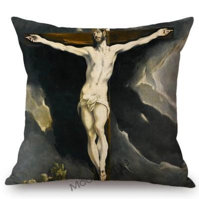 Renaissance Baroque Spain Artist El Greco Famous Religious The Bible Stories Oil Painting Decorative Pillow Case Cushion Cover
