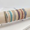 KKBEAD Armband Damen Schmuck Stoff Armbänder Geschenk Kolumbien Schmuck Boho Mehrschichtig Freundschaft Pulseras Femme