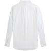 Polo Ralph Lauren FW24 Logo Embroidered Print Solid Color Linen Long Sleeve Shirt Men Shirts White MNPOWOV16824146-100