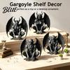 Estatuas Artesanales para Jardín Estatua de Gárgola de Resina Escultura Gótica Medieval Horror Artístico Adornos de Mesa para Interiores Artesanía Decorativa Hogar