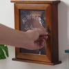 Miling Wooden Entryway Key Storage Box