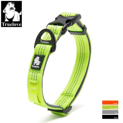 Hundehalsbänder Set 3M Reflektierendes Halsband für Kleine Mittelgroße Große Hunde Welpen Verstellbar Gepolstert Weiches Nylon Bequem Nacken TLC5271