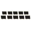 10PCS Wooden Mini Blackboard Chalkboard Message Note Board With Stand Holder Clip