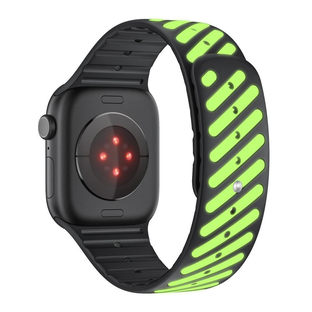 Silicone Soft Watchband For Apple Watch Ultra 3 2 49mm Series 11 10 46mm 45mm 44mm 42mm Sports Loop Strap for iwatch 9 8 7 6 5 4 SE3