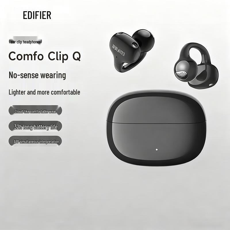 Edifier Comfo Clip Q Open-Ear Bluetooth Ear-Clip Headphones