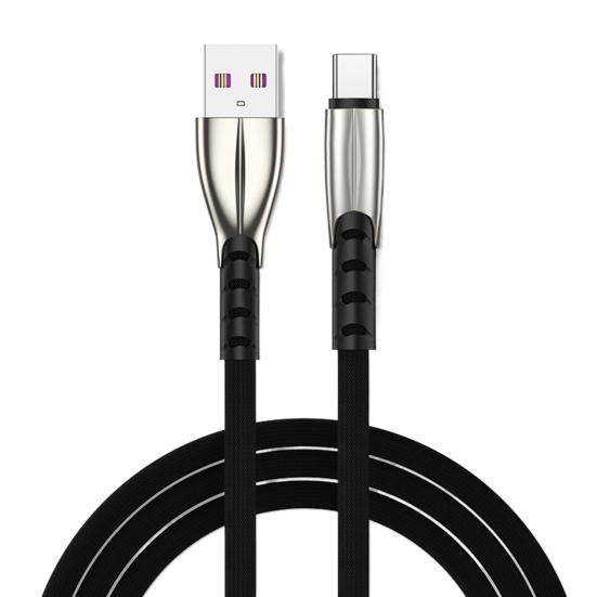 Charger Cable Universal Data Transmission Safe Reliable Type-C Sync Cord Cellphone Accessories