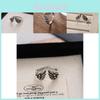 Elegant Adjustable Open Ring For Women Featuring Retro Angel Wings Design Crafted From High-quality Copper