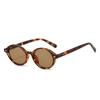 New Retro Oval Women Sunglasses  Personality Luxury Brand Rice Nail Small Frame Design Men Trendy Versatile Sun Glasses Uv400