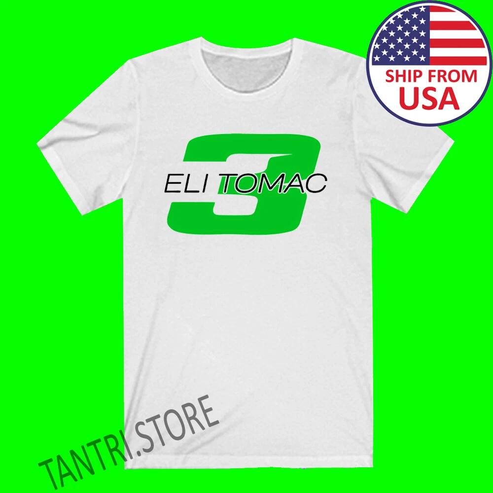 Eli Tomac 3 Motocross Champion Men s White Size S to 3XL 3XL