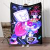 Multiple Sizes Classic Games TV Man Cartoon Printed Blanket Warm Soft and Comfortable Home Travel Sofa Bedding Cover Blanket