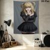 Death Note Wandteppich Ästhetischer Wandbehang Gedruckter Stoffdecke Dekorative Wandteppiche Für Schlafzimmer Wohnzimmer Heimdekoration