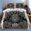 Design inspirowany Wikingami. Pościel Zestawy poszewek na kołdrę Poszewki na kołdrę Poszewki na poduszki prezenty (1 * Poszewka na kołdrę 2 * Poszewki na poduszki, bez wkładu do kołdry)