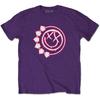 Men's Blink 182 Six Arrow Smiley Slim Fit T-shirt X-Large Purple