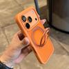 Magnetic Rotating Stand Case IPhone 17 Pro Max With Hidden Hinge Matte Finish Shockproof Cover