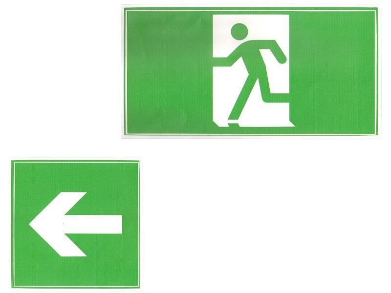 Oprawa Ewakuacyjna Awaryjna Led Zielona 3H Oświetlenie Światło