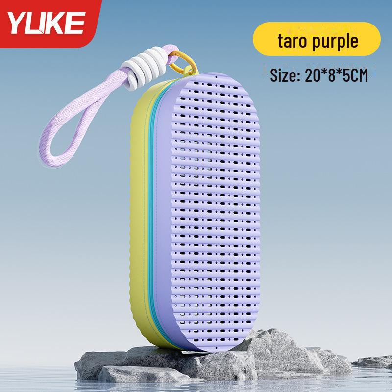 

Силиконовый ящик для хранения очков для плавания с защитой от царапин для мужчин, женщин и детей - дышащий и прочный для защиты при дайвинге