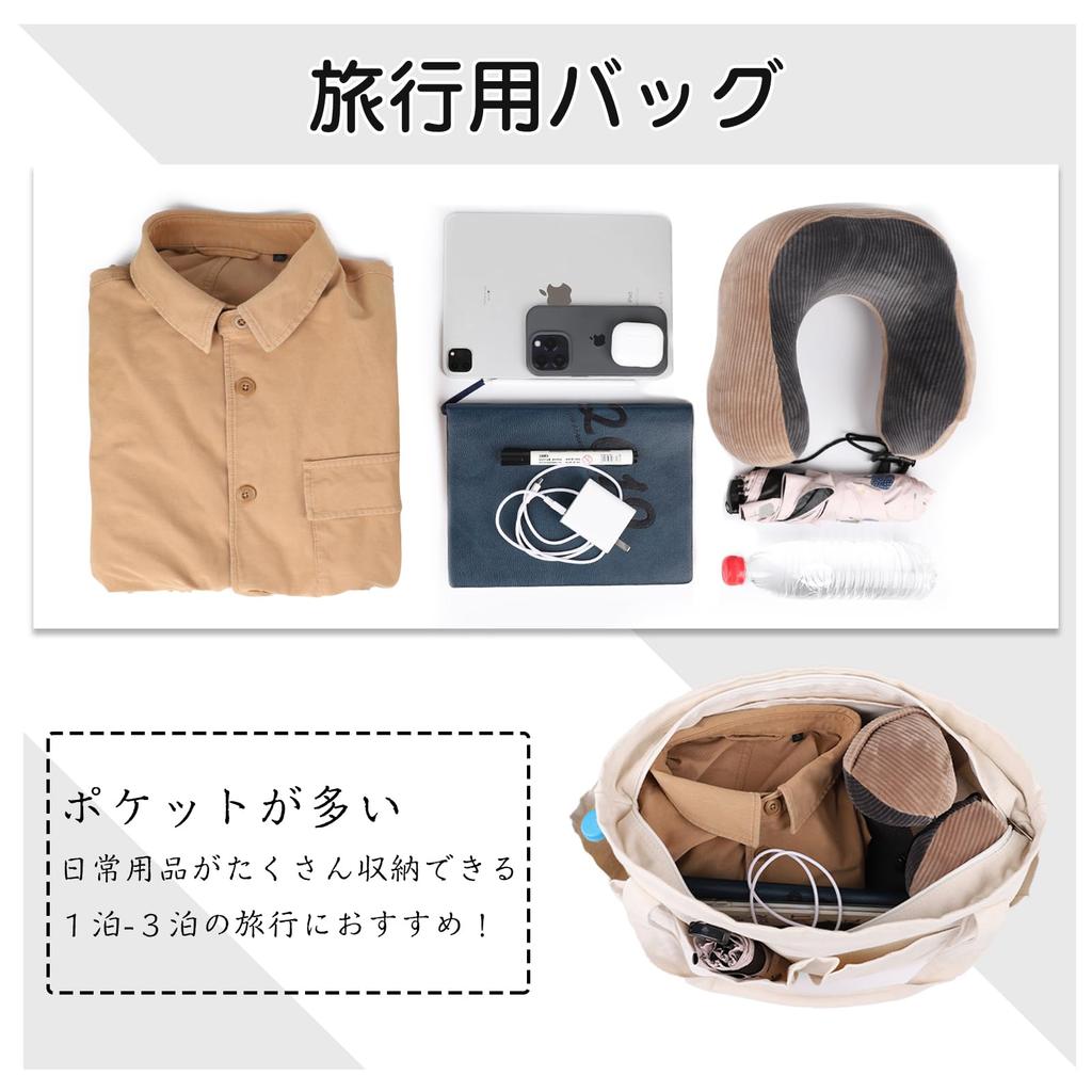 Tote Canvas Axel Stor Enkel [imeetu] Väska, Mammas Väska, Tote, Dam, Herr, Väska, Livsmedel, Skola, Canvas, Kapacitet, Multifunktionell, (L-storlek,