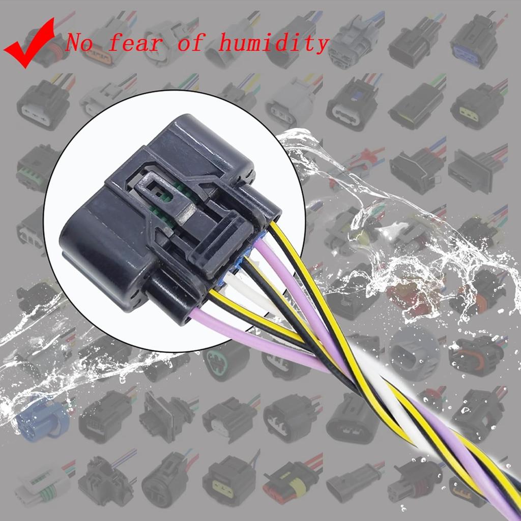 699-199 Accelerator Pedal Position Sensor Assembly Harness Connector Plug Replacement for Honda Acura TL TSX MDX 2004-2008,Accord 2003-2007,CR-V