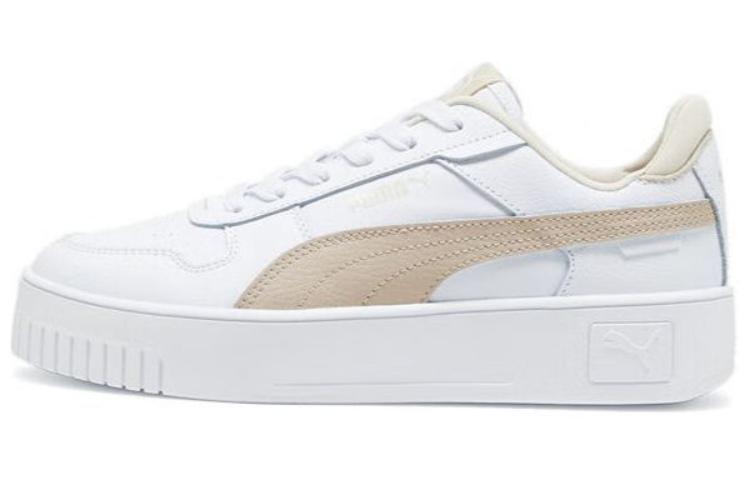 PUMA Carina Street Shoes White Beige Women s 389390-26 35.5