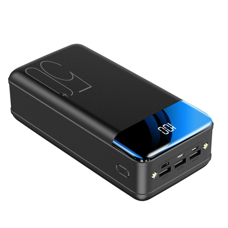 50000mAh High-Capacity Power Bank with Digital Display—Never Worry About Running Out of Power Again When You're On the Go