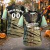 Unisex Adult Youth Halloween Baseball Top for Costume Party