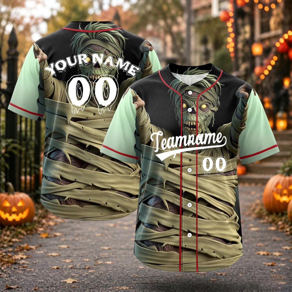 Unisex Adult Youth Halloween Baseball Top for Costume Party