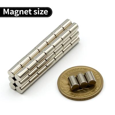 5x8mm Superstarker Neodym-Magnet N35 NdFeB Permanentmagneten Runde Starke Magnete Kühlschrankmagnet