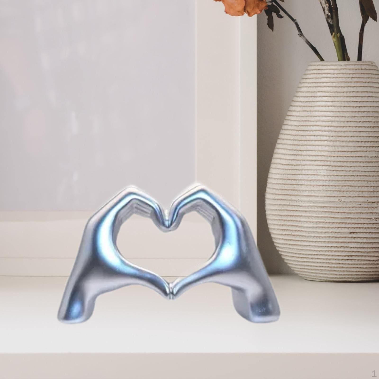 

Жест рукою Фігурка любов символ таблиці Centralpiece срібний