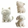 5cm Pet Figurine Decoration Desktop Ornaments Cartoon Mini Dog Statue  Home Decor