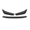 3PCS Front Bumper Lip For Lexus Is300 Is350 Is500 F-Sport 2021-2024 Spoiler Splitter Car Accessories Body Kit Glossy Black