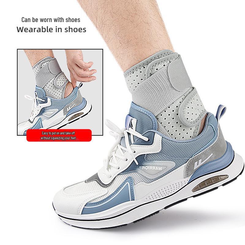 Cavigliera a Doppia Compressione per Ciclismo, Pallacanestro e Badminton - Fascia di Supporto Sportiva con Protezione