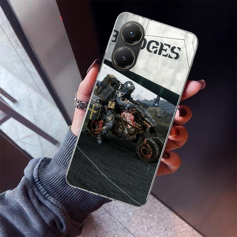 Game Death S-Stranding Phone Case For Xiaomi Poco X7 X6 X5 Pro F7 Ultra Redmi 15C 15 13 13C 12 12C 10 10A 10C 9 9A 9C 9T Shell P