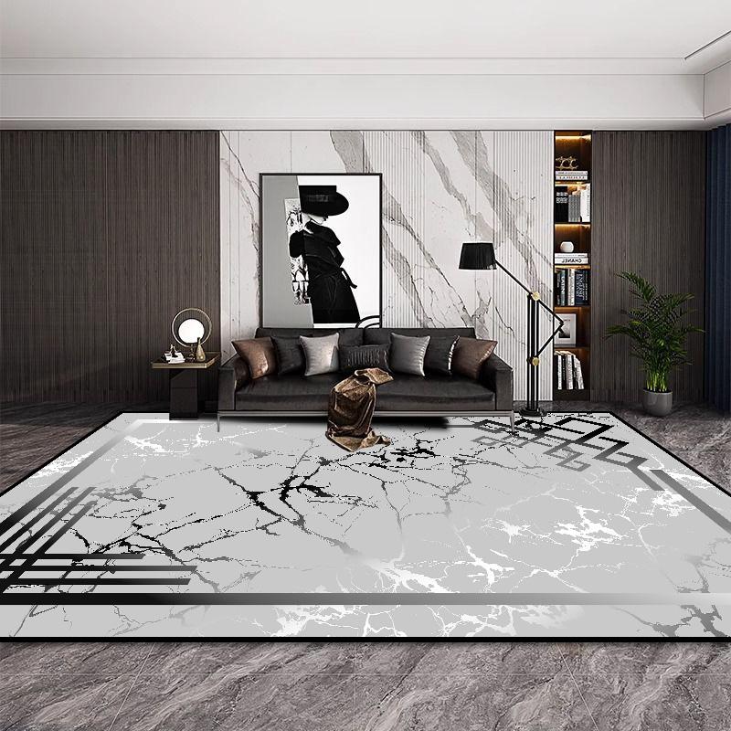 

Роскошный ковер в европейском стиле для гостиной, модная золотая отделка, домашние ковры большой площади, моющийся, коврик для декора спальни, прикроватный 60*90cm