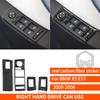 For BMW X5 E53 2000-2006 Center Dashboard Full Set Kit Trim Cover Tuning Real Carbon Fiber Sticker Car Interior Accessories