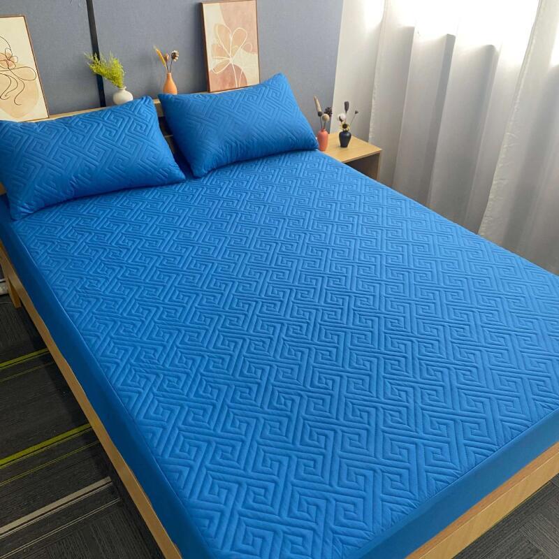 

Универсальная нескользящая простыня Four Seasons, которую можно стирать в машине. Простой защитный чехол для матраса без наволочки. Цельная простыня на подкладке. 90x200cm