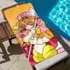 C-cardcaptor anime cute S-sakura Towel Beach Quick Dry Soft Pool Towels Gift for Travel Gym Shower Camping sports