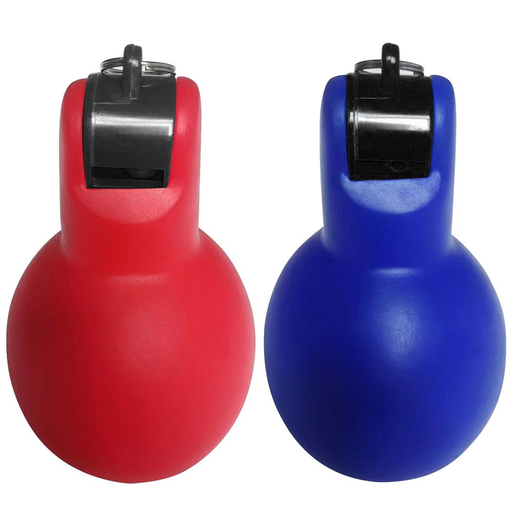 Hand Squeeze Whistle Loud Crisp Sound Whistle Handheld Whistle Emergency Whistle for Indoor Outdoor Home School Sports