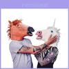 Halloween Einhorn Pferdekopf Maske Latex Kostüm Für Gruselige Partys