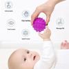 Soft Baby Grip & Touch Rubber Ball: Educational Tactile Toy for Water Play