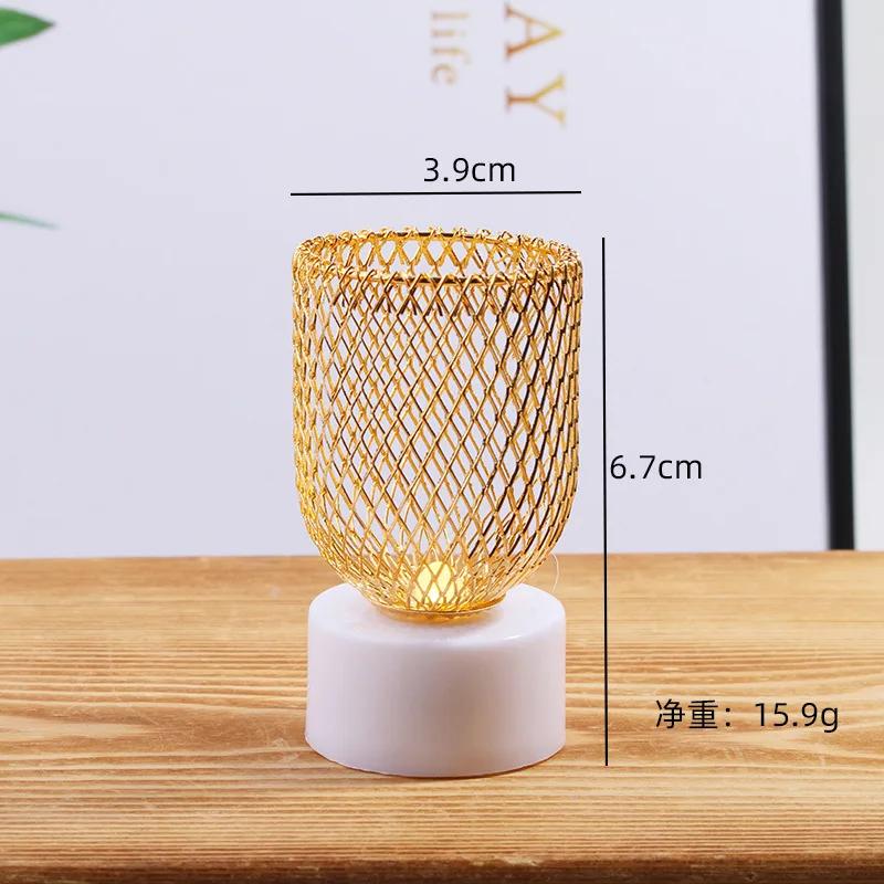 LED Candle Light Desktop Ambience Decoration Electronic Flameless Candles Light Home Bedroom Decoration