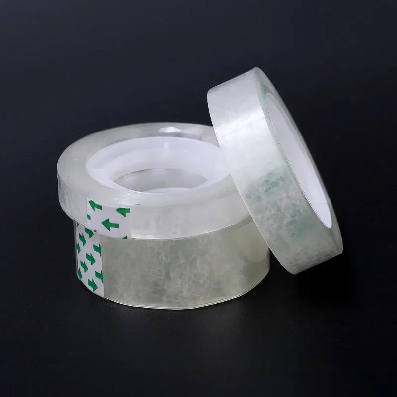 1-10 Rolls See Through Tape Refills Clear Tape Refills for Dispenser Invisible Tapes for Office Home School Supplies 18/12/8mm