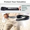 Travel Security Money Belt Cash Anti-Theft Waistband Zipper Hidden Money Belt Adjustables Waistbelt For Secret Pocket Waist Stra