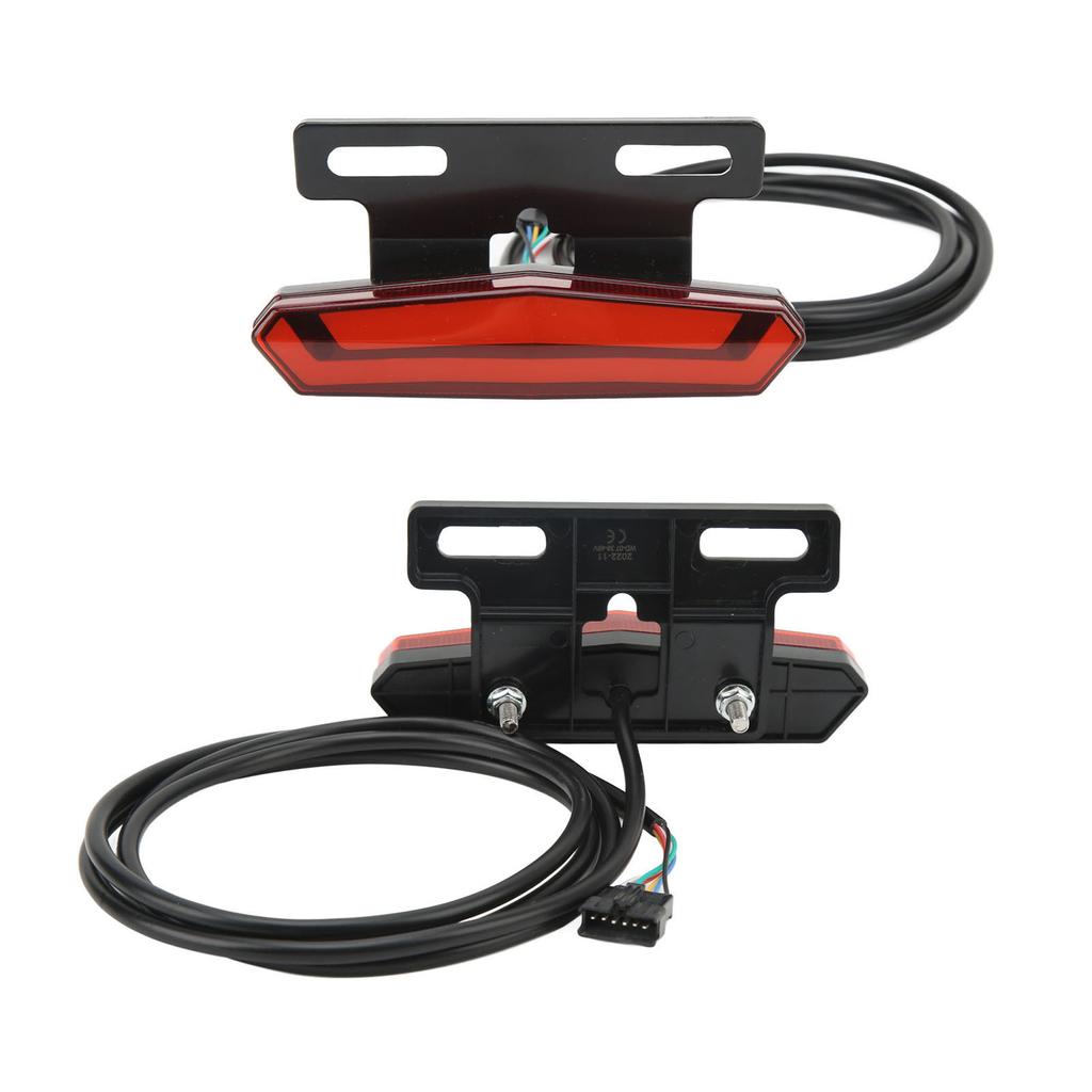 Electric Bicycle Tail Light LED Night Lighting Brake Warning Turn Signal Light Bike Modification Accessories Riding