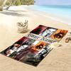 Name Custom Taylor Poster Print Beach Towel, Large Soft Quick Dry Towel for Beach Camping Swimming