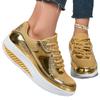 2024 Gold Mesh Outdoor Casual Plus Size Sports Shoes