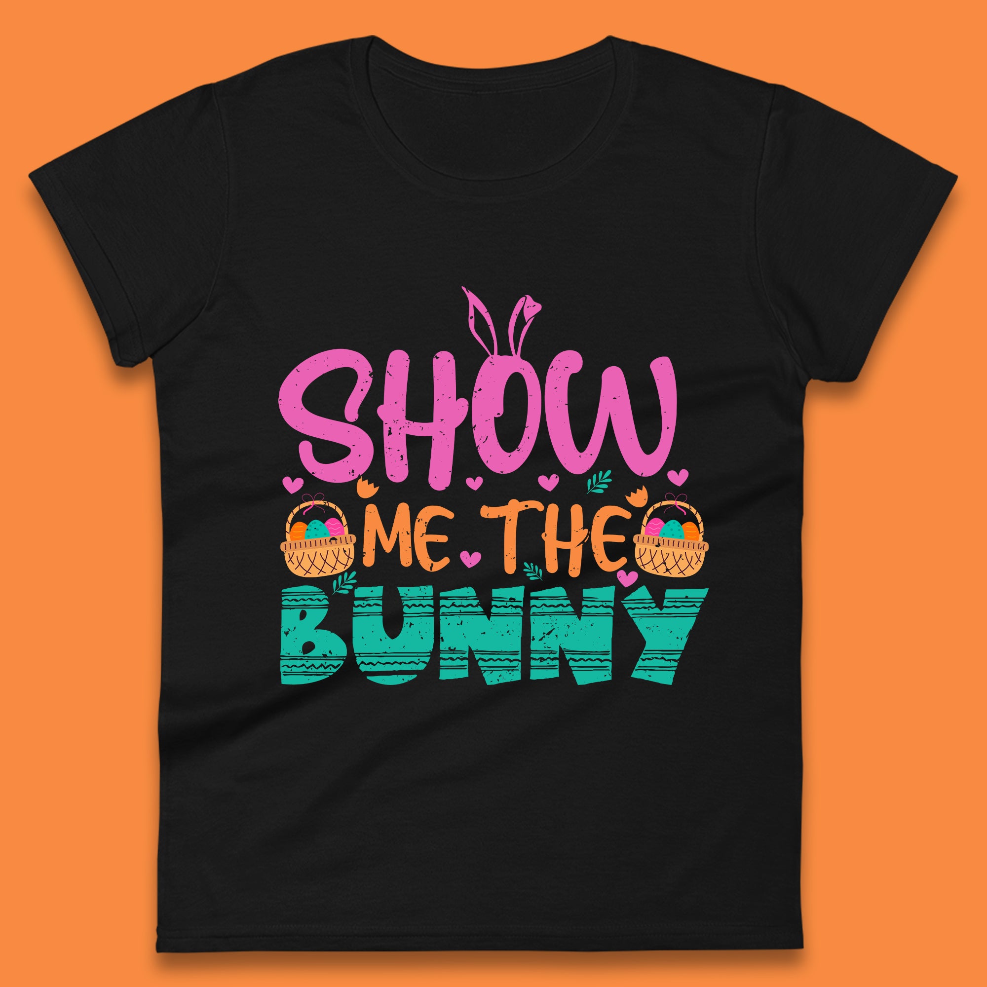 Show Me The Bunny Womens T-Shirt Mens Tops Tees Unisex M