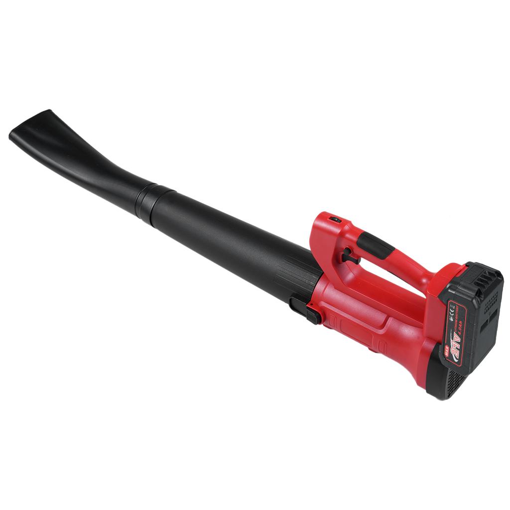 Leaf Blower 70 MPH 21V Powerful Motor Handheld Electric Leaf Blower for Lawn Care 6 Speed Mode Battery Powered Leaf