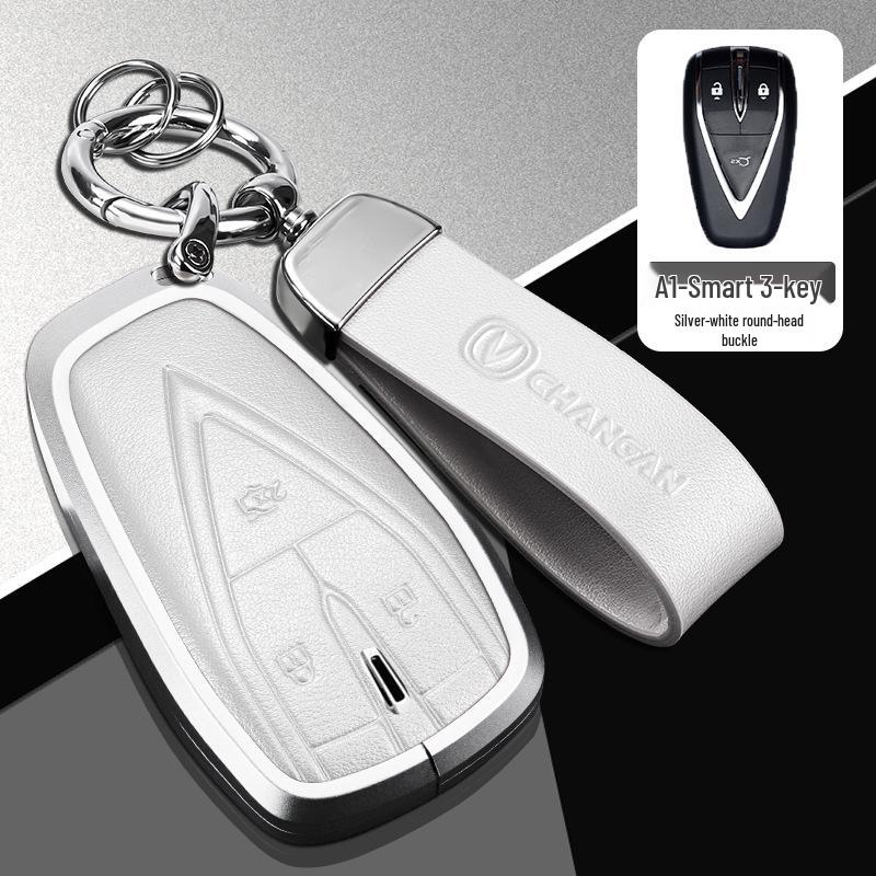 Changan Car Key Cover for Third Gen CS75 Plus, Yidong Plus, CS55, and CS35 Plus